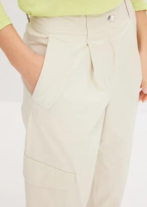 Pantaloni cargo larghi, bonprix