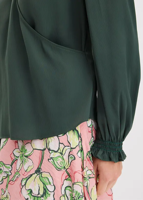 Tunica in satin fluente, bonprix