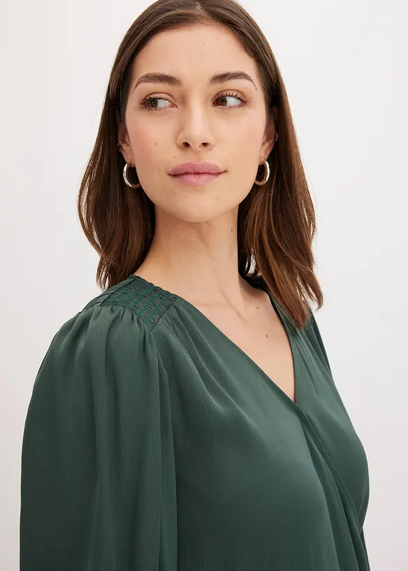 Tunica in satin fluente, bonprix
