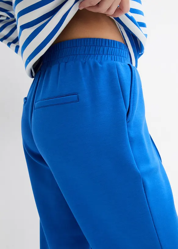 Pantaloni scuba da jogging con cinta comoda, bonprix