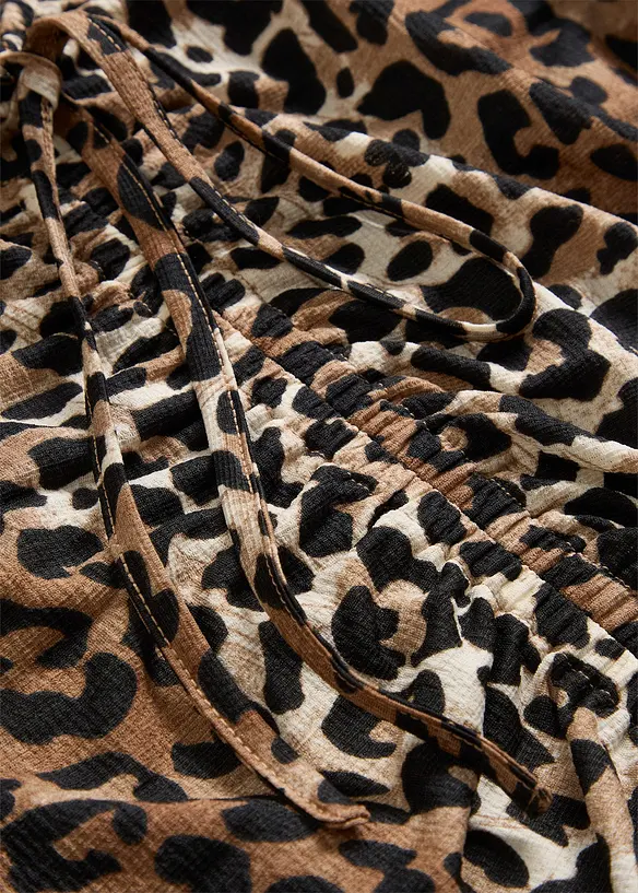 Maglia a maniche lunghe con arricciatura, bonprix