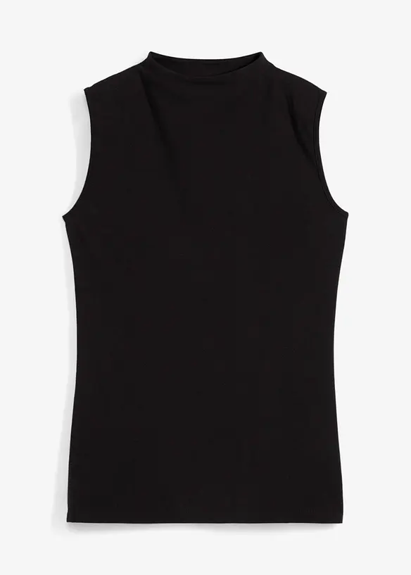 Top in misto cotone elasticizzato, bonprix