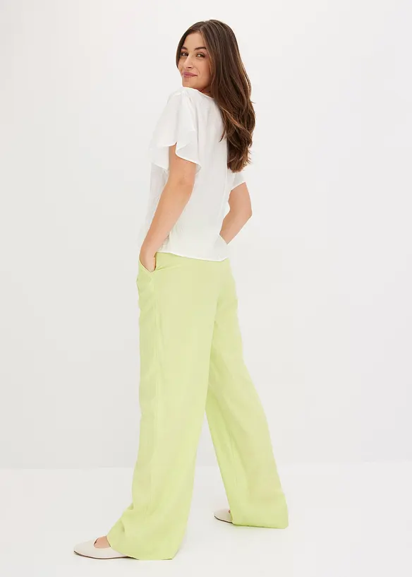 Blusa in misto viscosa morbido, bonprix