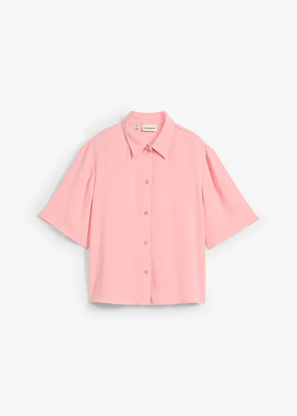 Camicetta boxy in crêpe leggero, bonprix
