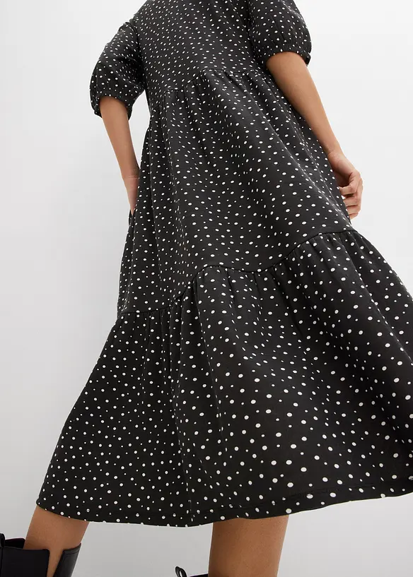 Abito in maglina di puro cotone, bonprix