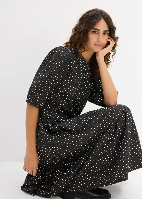 Abito in maglina di puro cotone, bonprix
