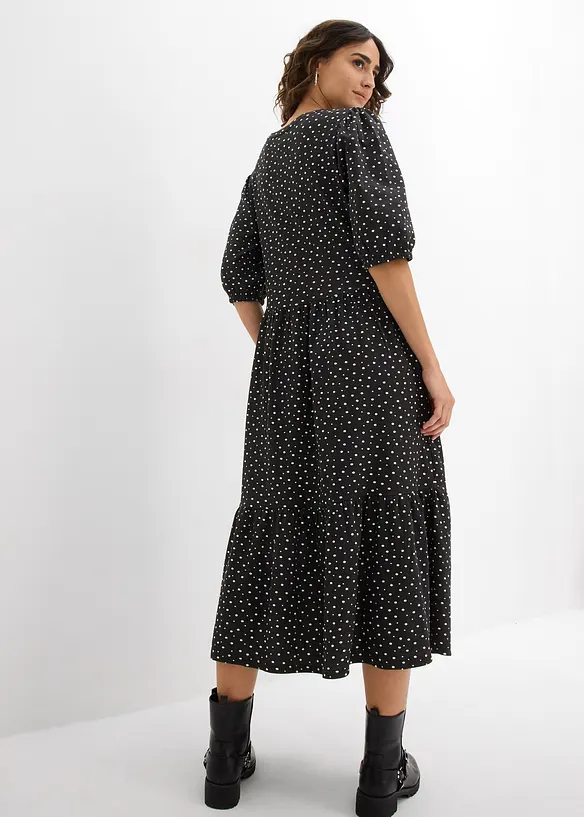 Abito in maglina di puro cotone, bonprix
