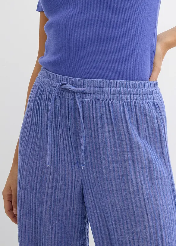 Pantaloni a righe a palazzo, bonprix