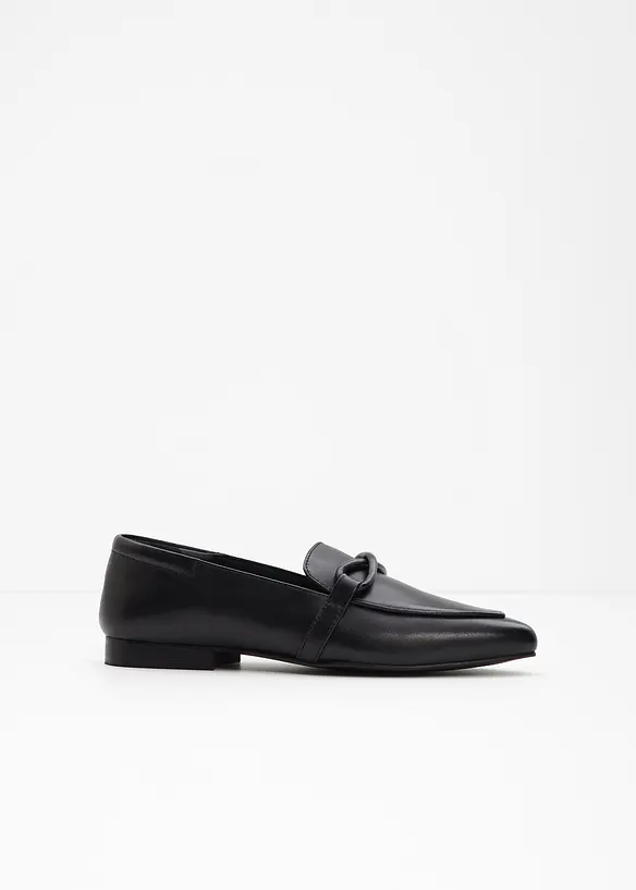 Mocassini in pelle, bonprix