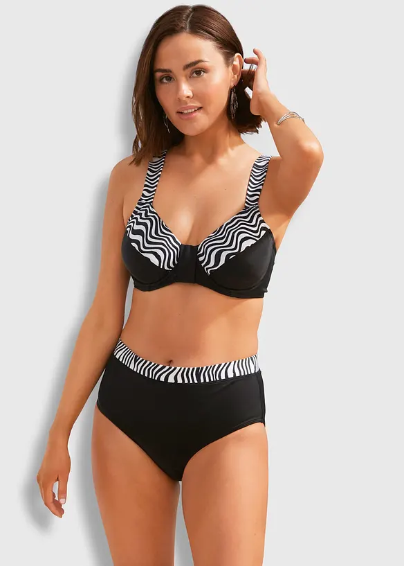 Bikini minimizer con spalline imbottite (set 2 pezzi), bonprix