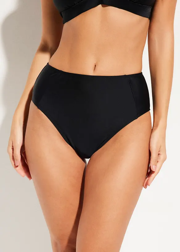 Slip per bikini sgambati a vita alta, bonprix