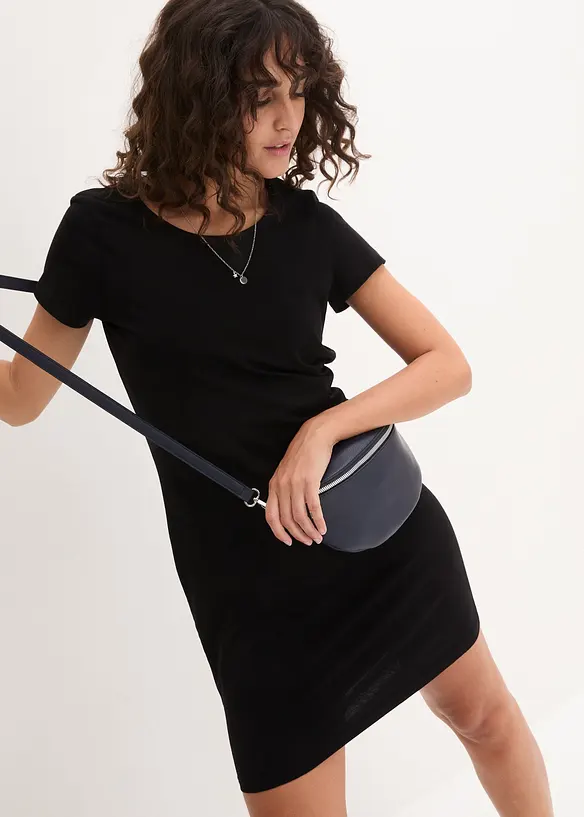 Abito di jersey elasticizzato con cotone biologico, bonprix