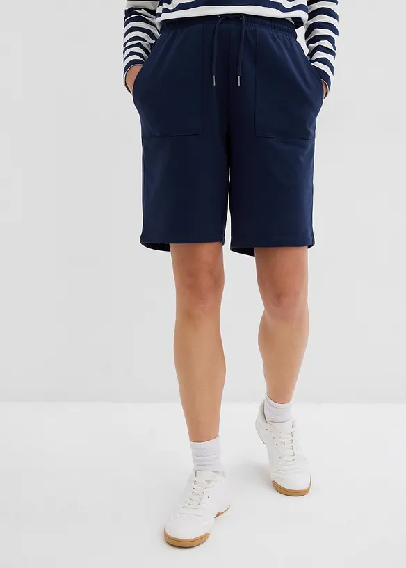 Shorts in felpa con tasche, bonprix