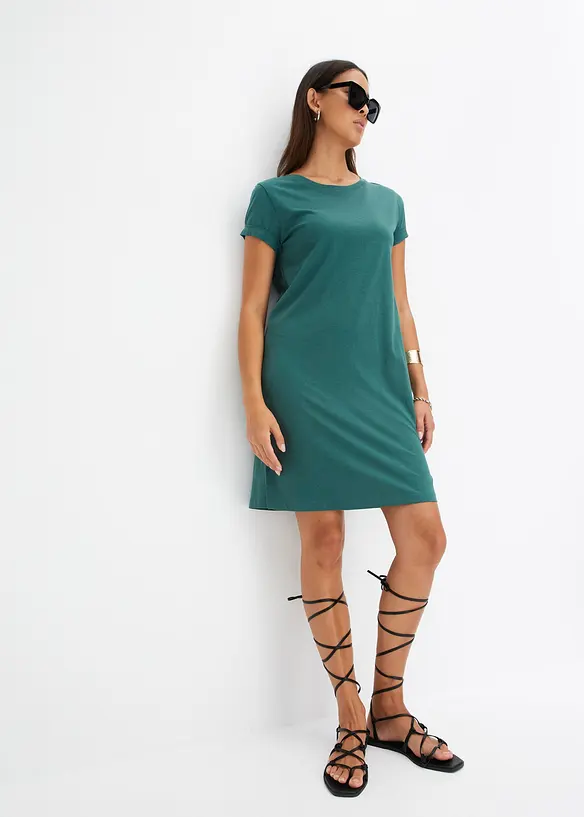 Abito in maglina dalla linea morbida, bonprix
