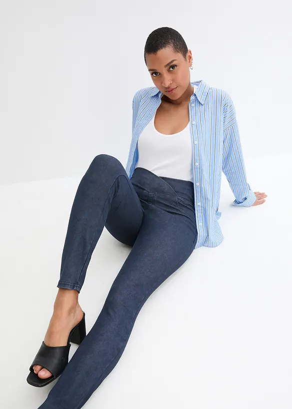 Leggings effetto jeans, bonprix