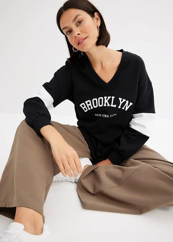 Felpa oversize, bonprix
