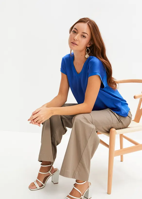 Maglia in misto viscosa, bonprix