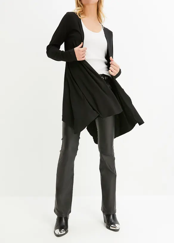 Cardigan in maglia misto viscosa, bonprix