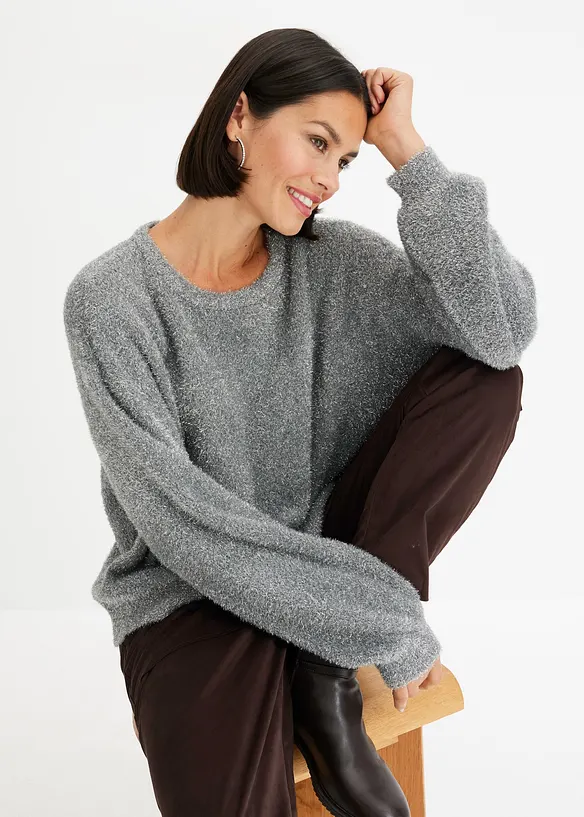 Maglione in filato fine, bonprix
