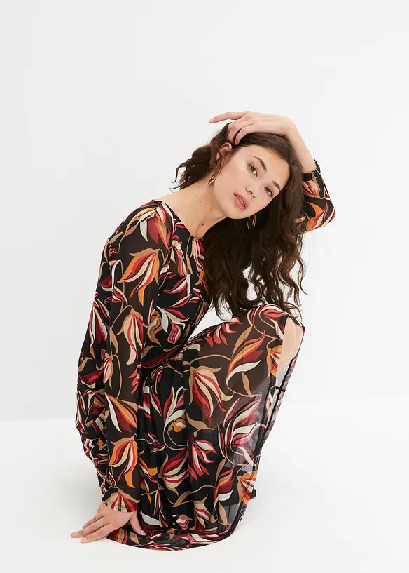Abito in mesh, bonprix