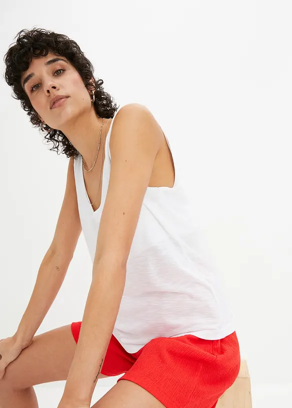 Top in viscosa fluente, bonprix