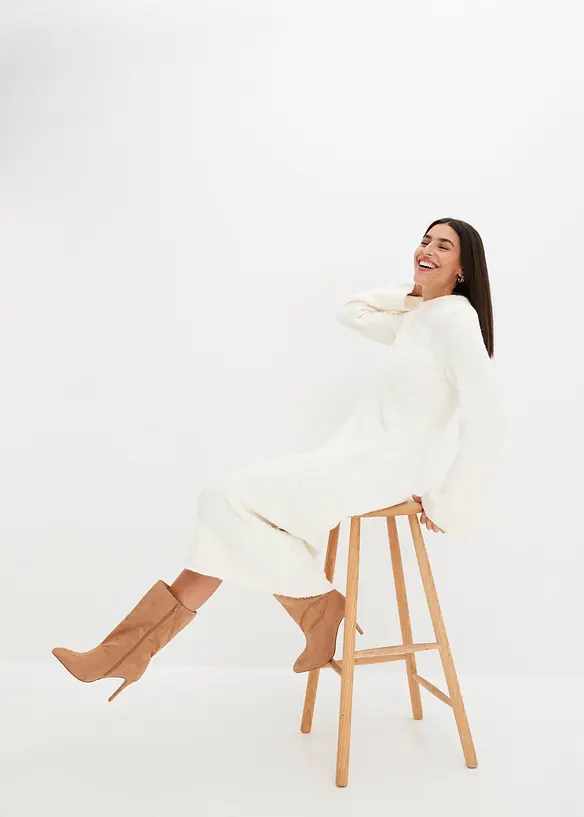 Abito in maglia bouclé, bonprix