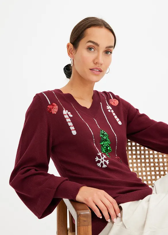 Maglione in filato fine, bonprix