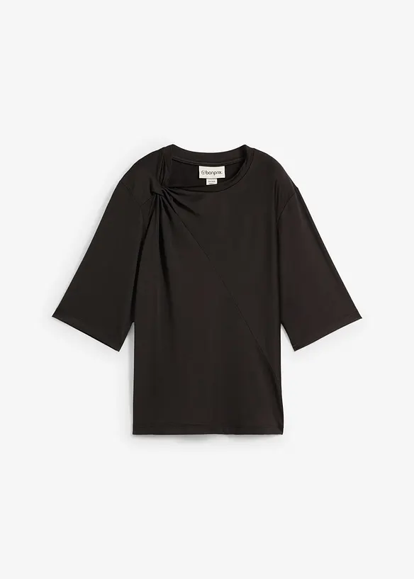 T-shirt con dettaglio annodato, bonprix