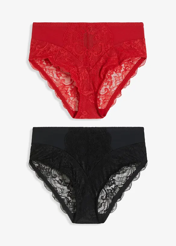 Slip alto (pacco da 2), bonprix