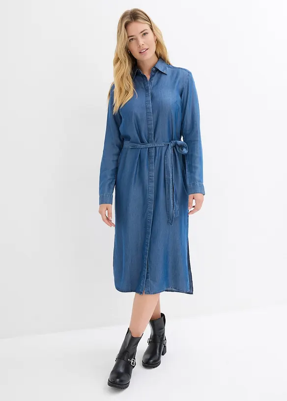 Abito di jeans in Lyocell, bonprix