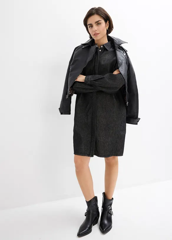 Abito di jeans oversize, bonprix