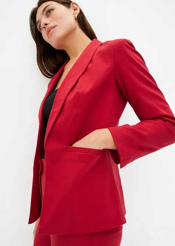Blazer aperto con maniche a 3/4, bonprix