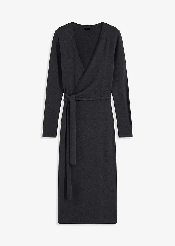 Abito midi in maglia, bonprix