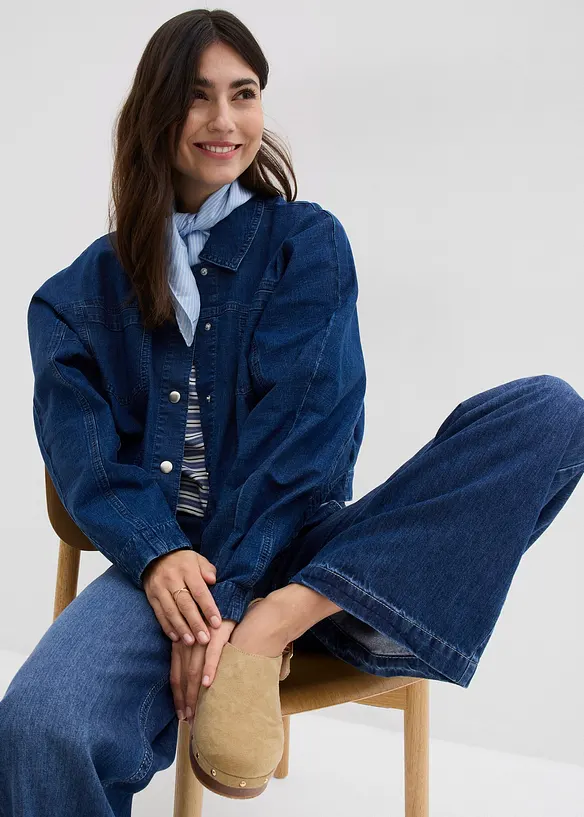 Giacca di jeans cropped, bonprix