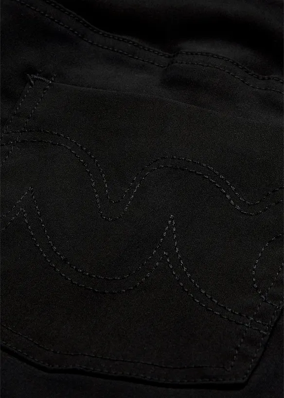 Pantaloni cropped in bengalina, bonprix