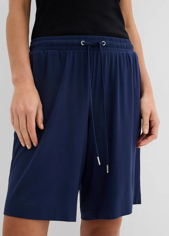 Bermuda in jersey di viscosa fluente, bonprix