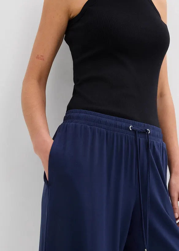 Bermuda in jersey di viscosa fluente, bonprix