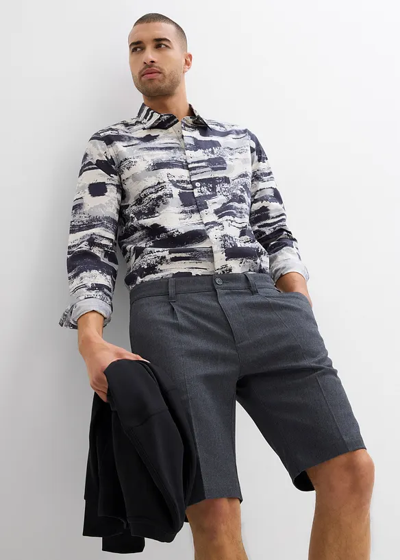 Bermuda chino con piega stirata, relaxed fit, bonprix