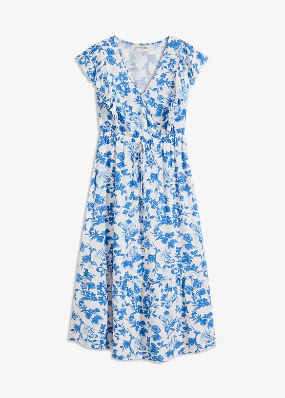 Abito midi in viscosa fluente, bonprix