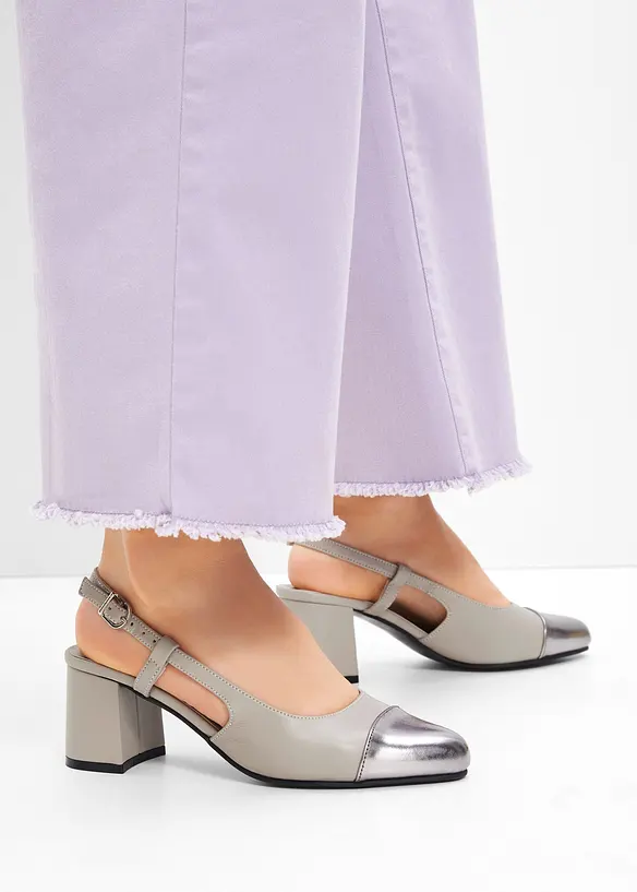 Décolleté slingback, bonprix