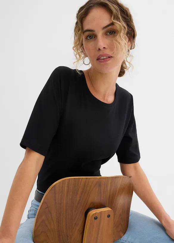 Body a maniche corte (pacco da 2), bonprix