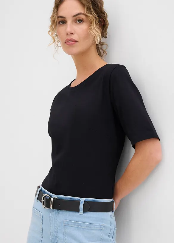 Body a maniche corte (pacco da 2), bonprix