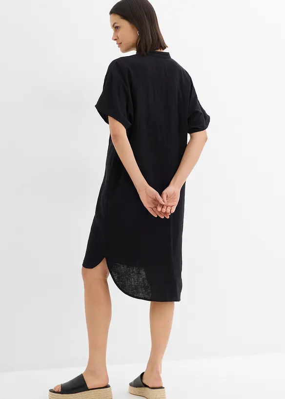 Abito chemisier in puro cotone, bonprix