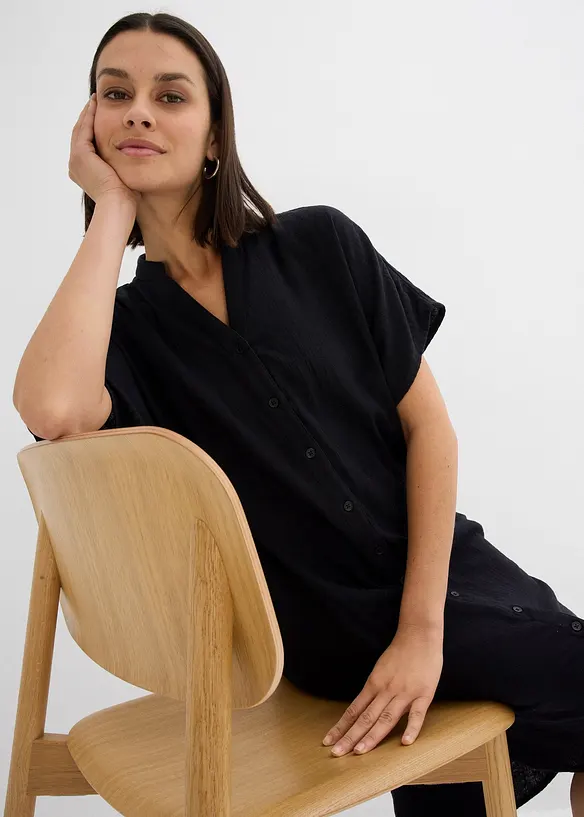 Abito chemisier in puro cotone, bonprix