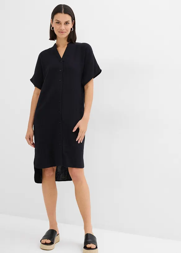 Abito chemisier in puro cotone, bonprix