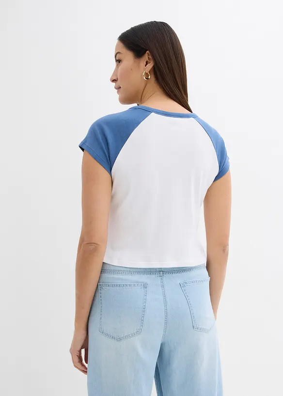 T-shirt con maniche a raglan, bonprix