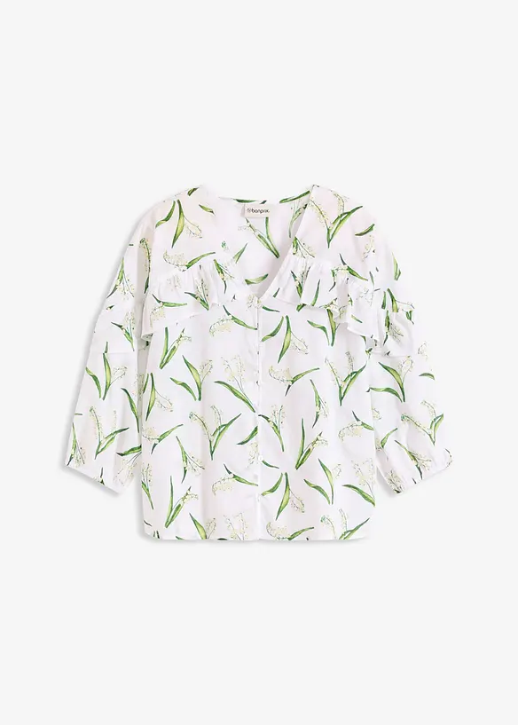 Blusa in puro cotone, bonprix