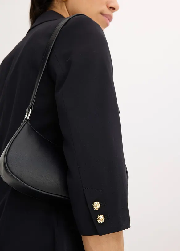 Blazer lungo con maniche a 3/4, bonprix