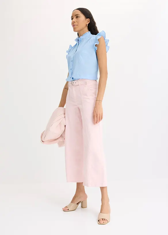 Blusa leggera senza maniche, bonprix
