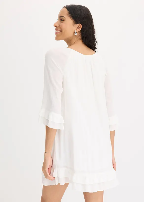 Abito in stile bohémien con ricamo, bonprix